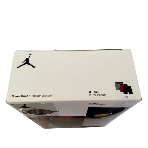 Air Jordan Soft, stretchy modal fabric Mens Boxer Briefs 3-Pack  Size Large - Picture 3 of 4
